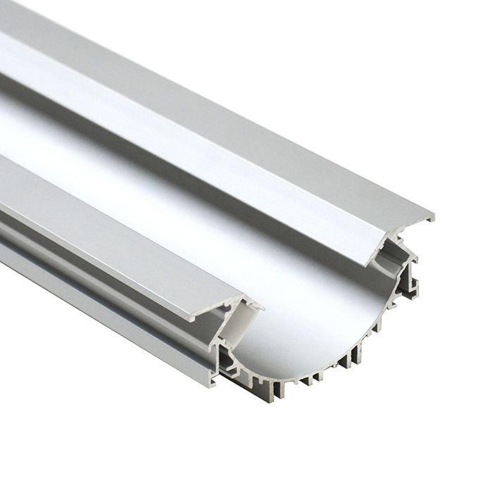 HL-A025 Aluminum Profile - Inner Width 14mm(0.55inch) - LED Strip Anodizing Extrusion Channel, For LED Strip Lights